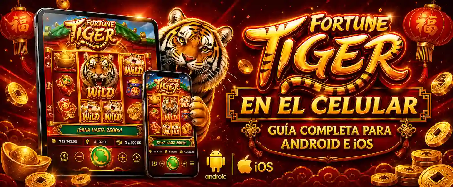 Fortune Tiger en el celular: guía completa para jugar el slot en dispositivos Android e iOS sin problemas.