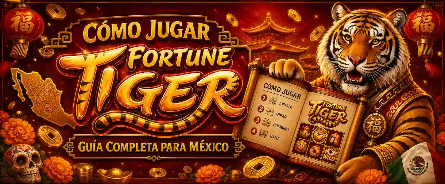 Guía completa para jugadores en México sobre cómo jugar Fortune Tiger paso a paso y ganar más fácilmente.